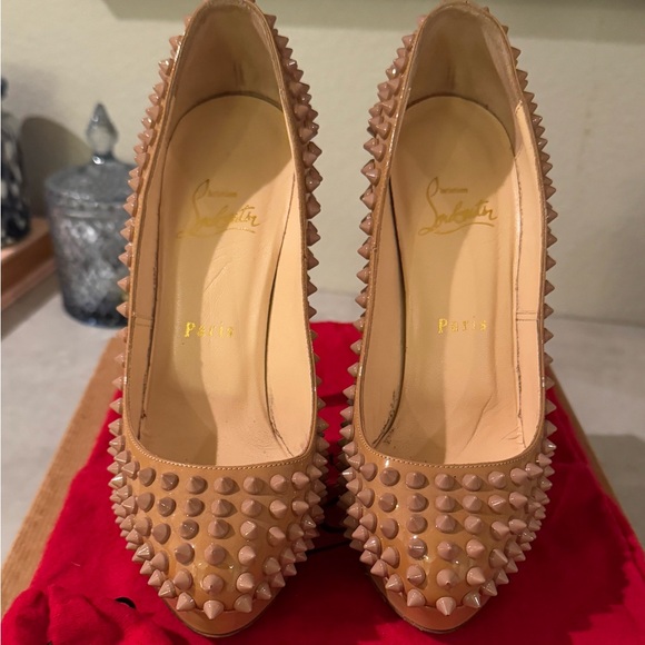 ⭐️AUTHENTIC Christian Louboutin Alti Spoke Pumps - Picture 6 of 13